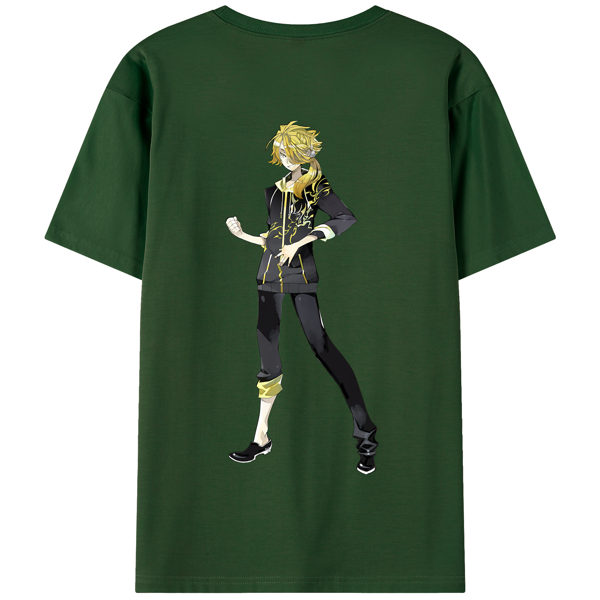 （画像用） 刀剣乱舞 Touken Ranbu 綿100％半袖Tシャツ（背面プリント）